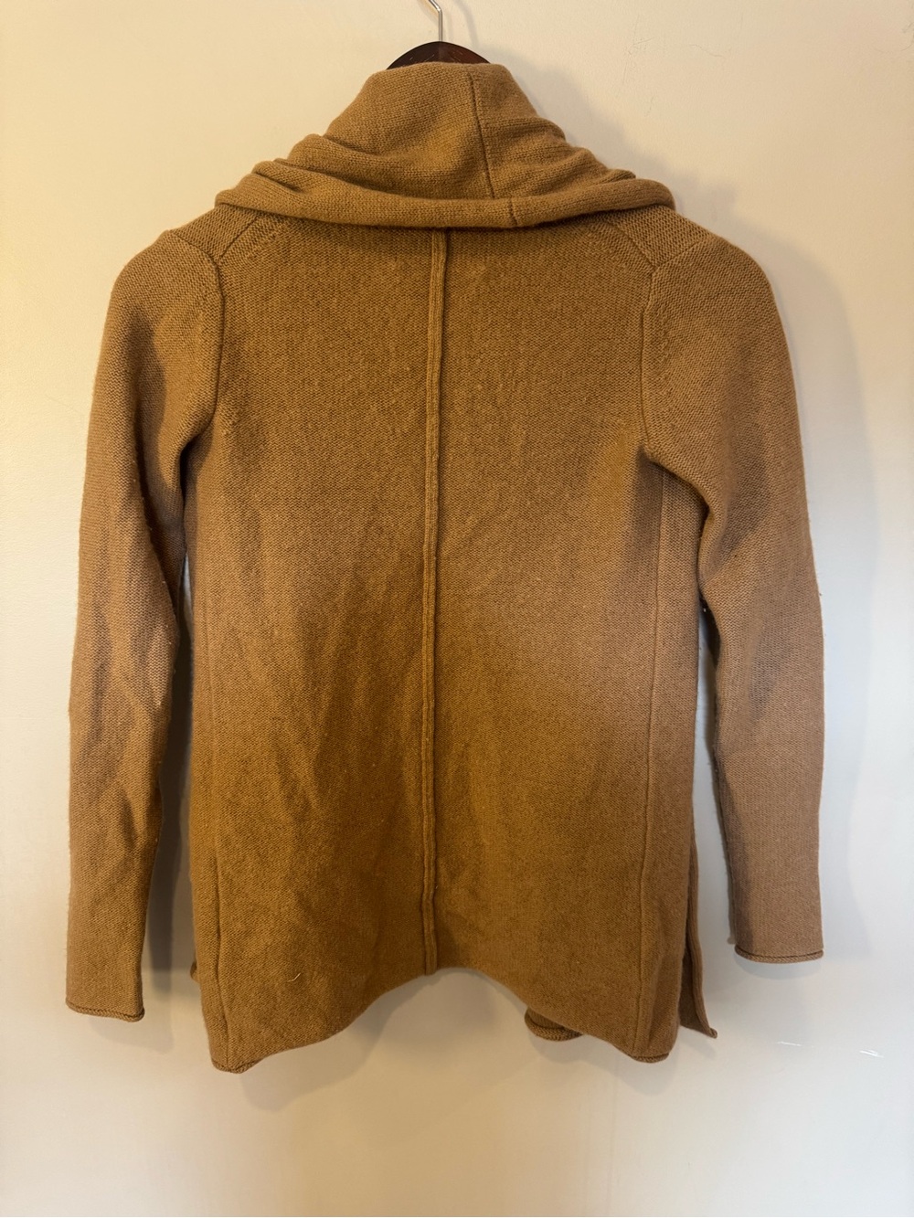 Babaton Aritzia Camel Brown Open Front Knit Cardigan XXS - Picture 5 of 7
